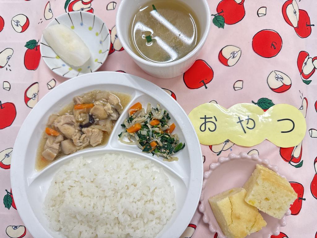 10/16 お給食・おやつ