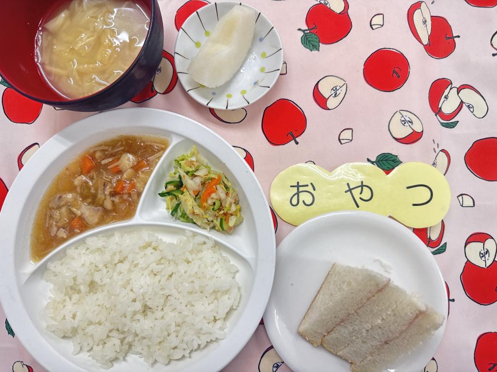10/22 お給食・おやつ