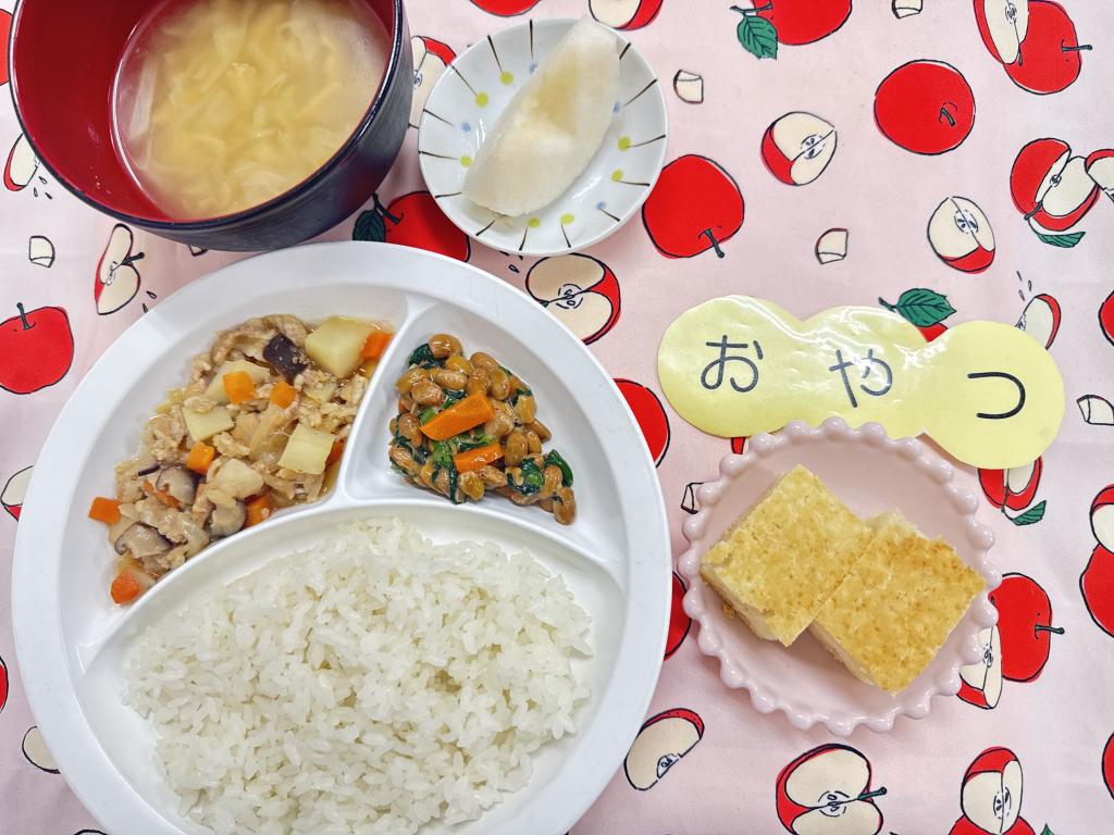 10/24 お給食・おやつ