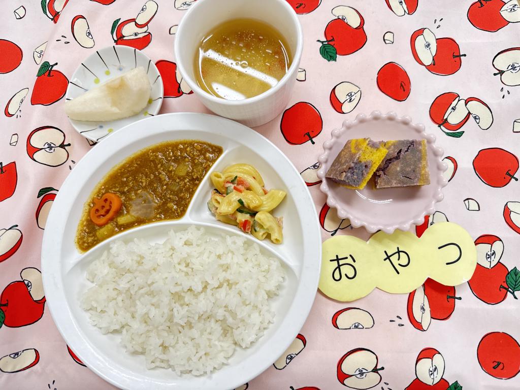 10/27 お給食・おやつ