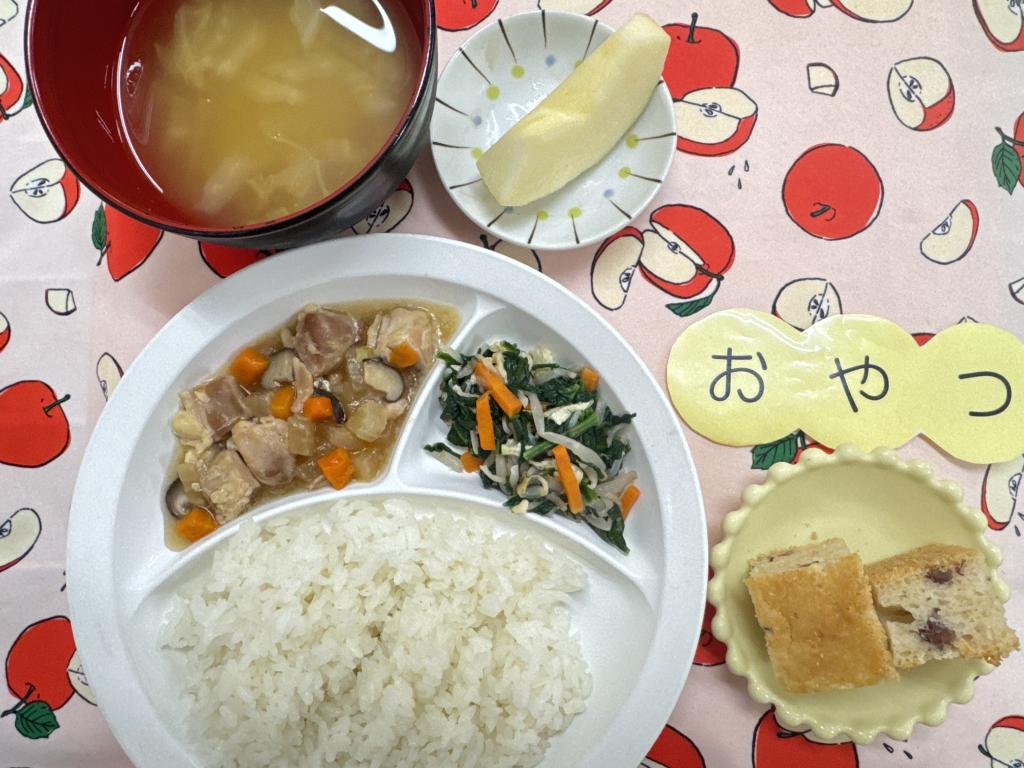 12/1 お給食・おやつ