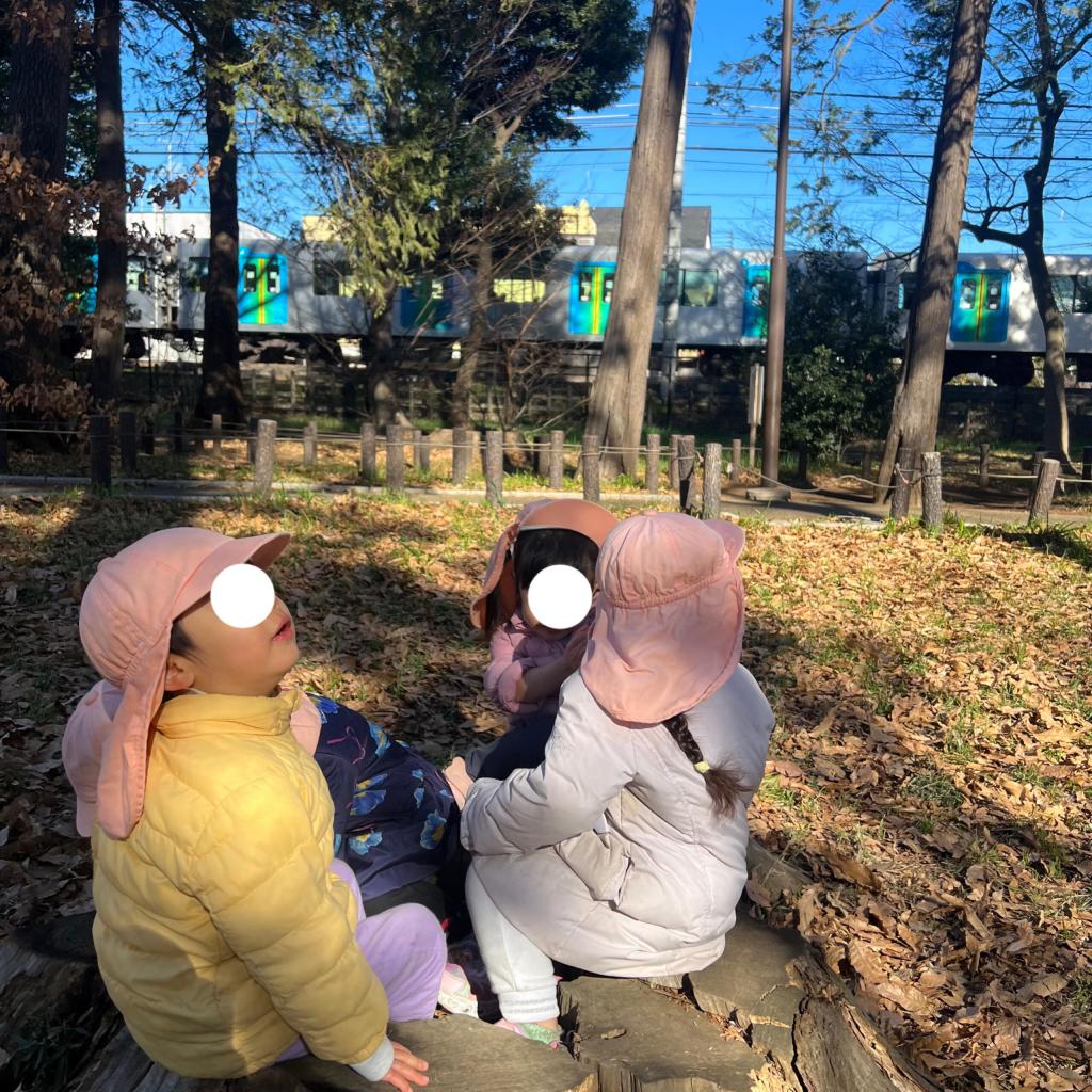 東中前の森緑地へ!