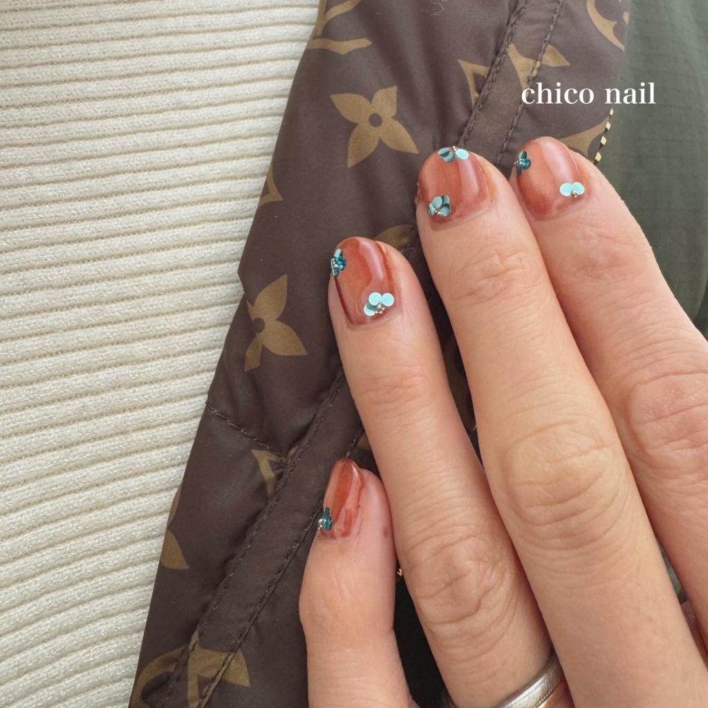 お客様ネイル～冬ネイル2025①～