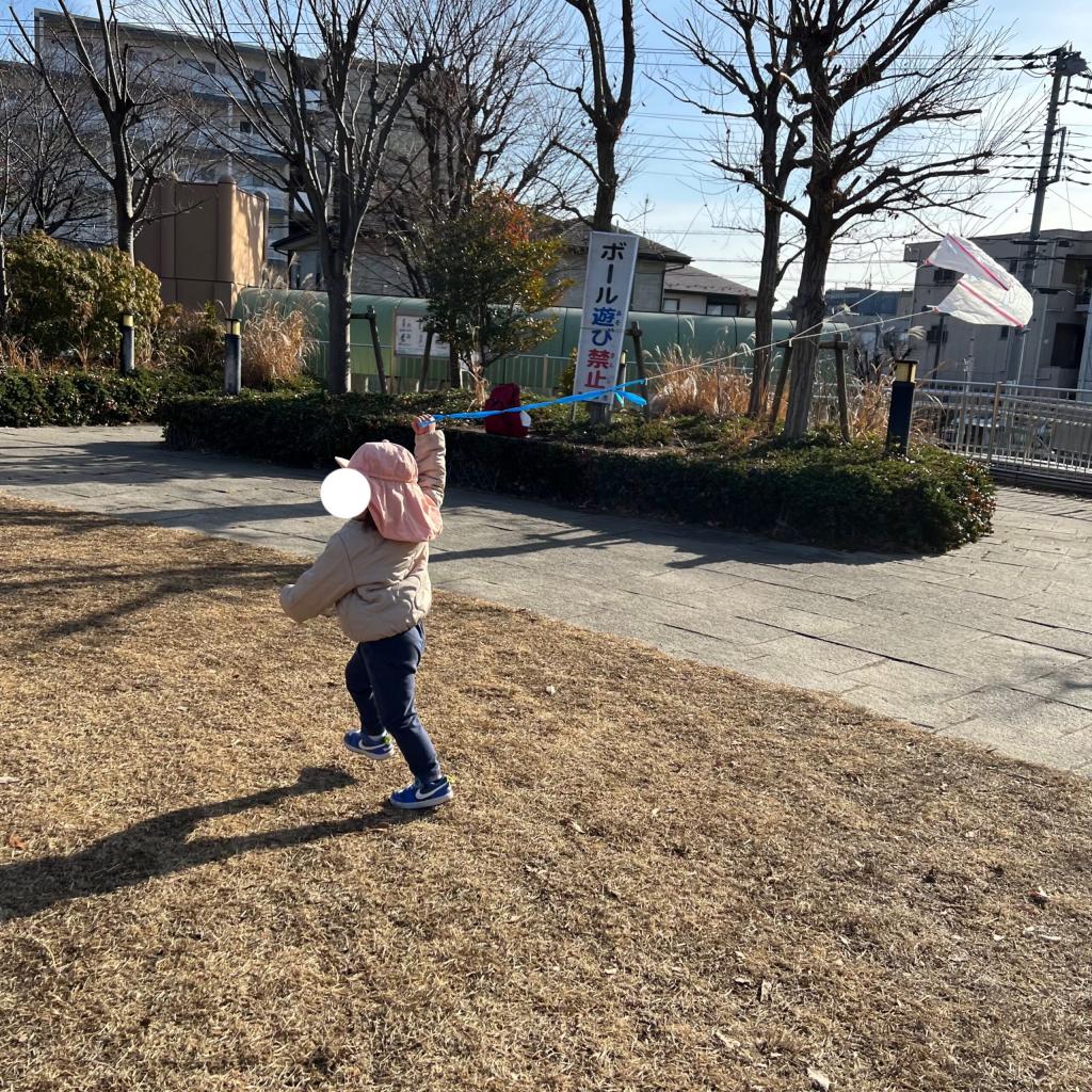 たこあげの様子♪