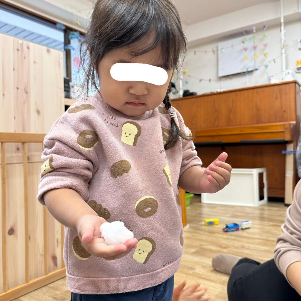 雪で遊びました♪