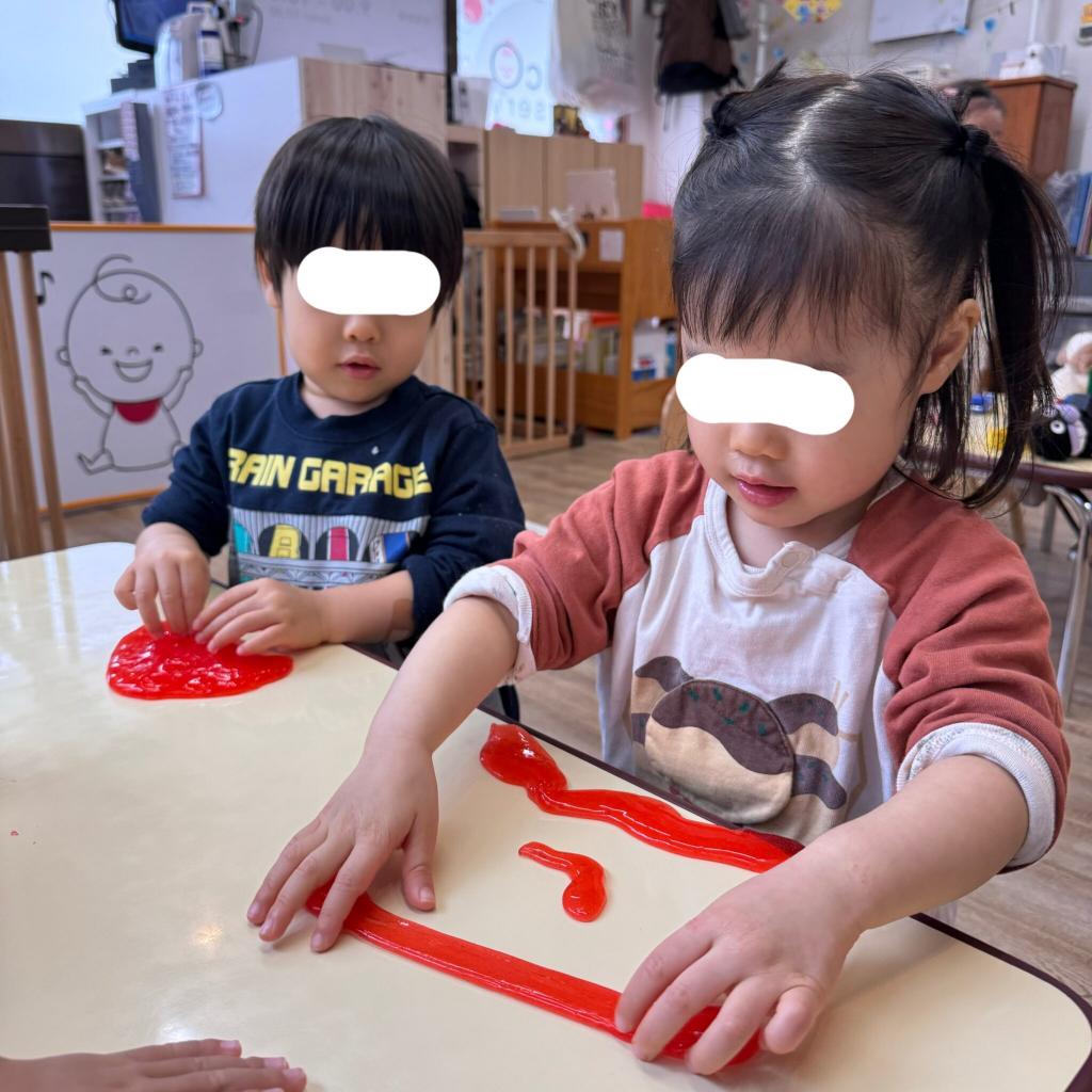 スライムで遊びました♪