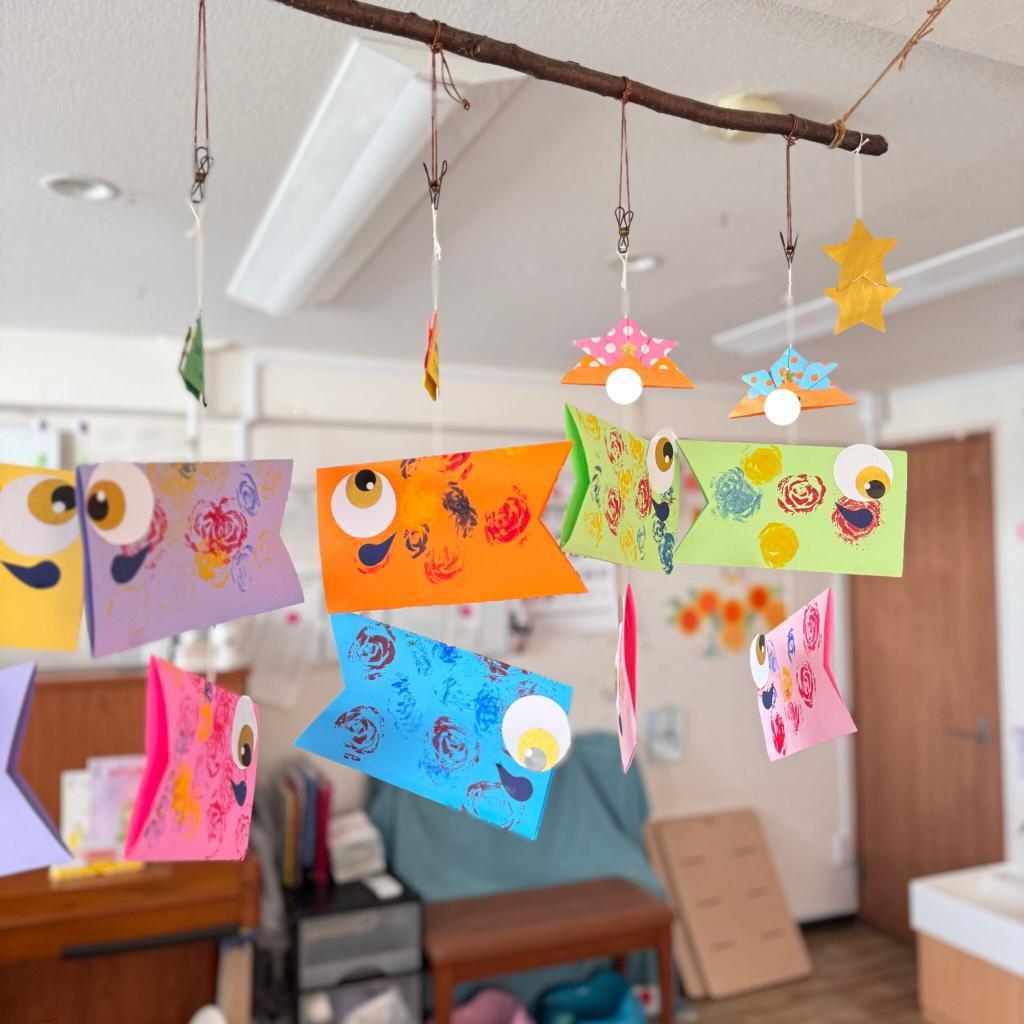 こいのぼり製作をしました!