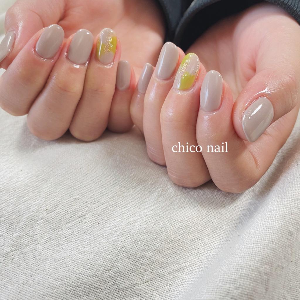お客様ネイル 春ネイル21 Chico Nursery ほいくえ