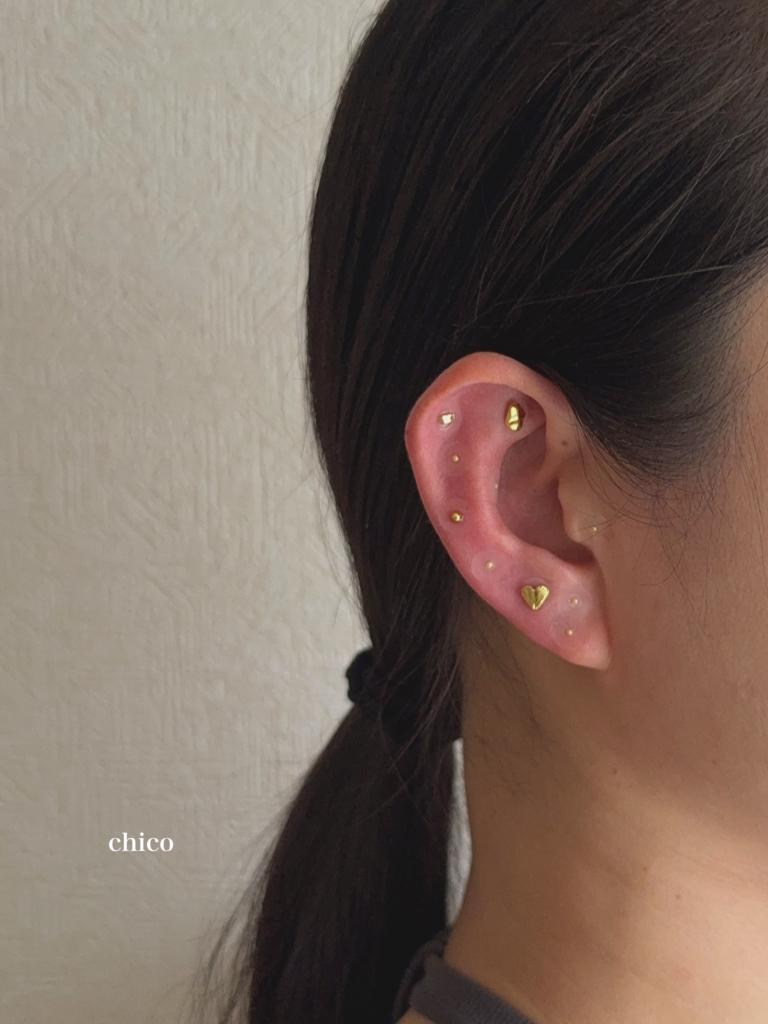 耳ツボジュエリーを始めました♪