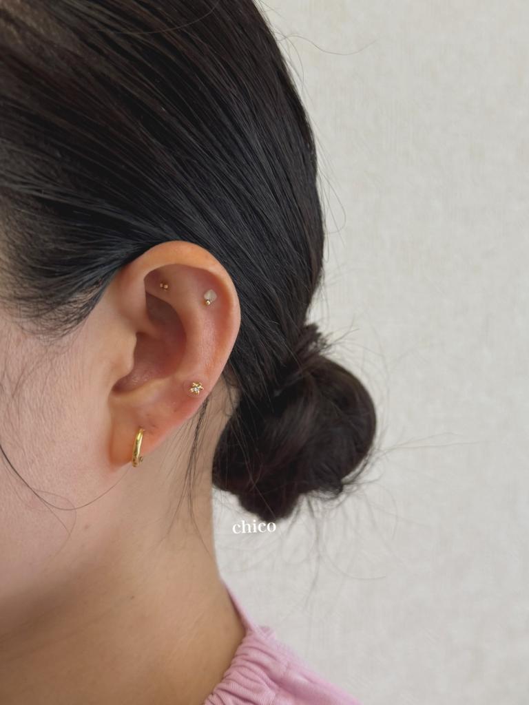新しい耳ツボジュエリーパーツ♪