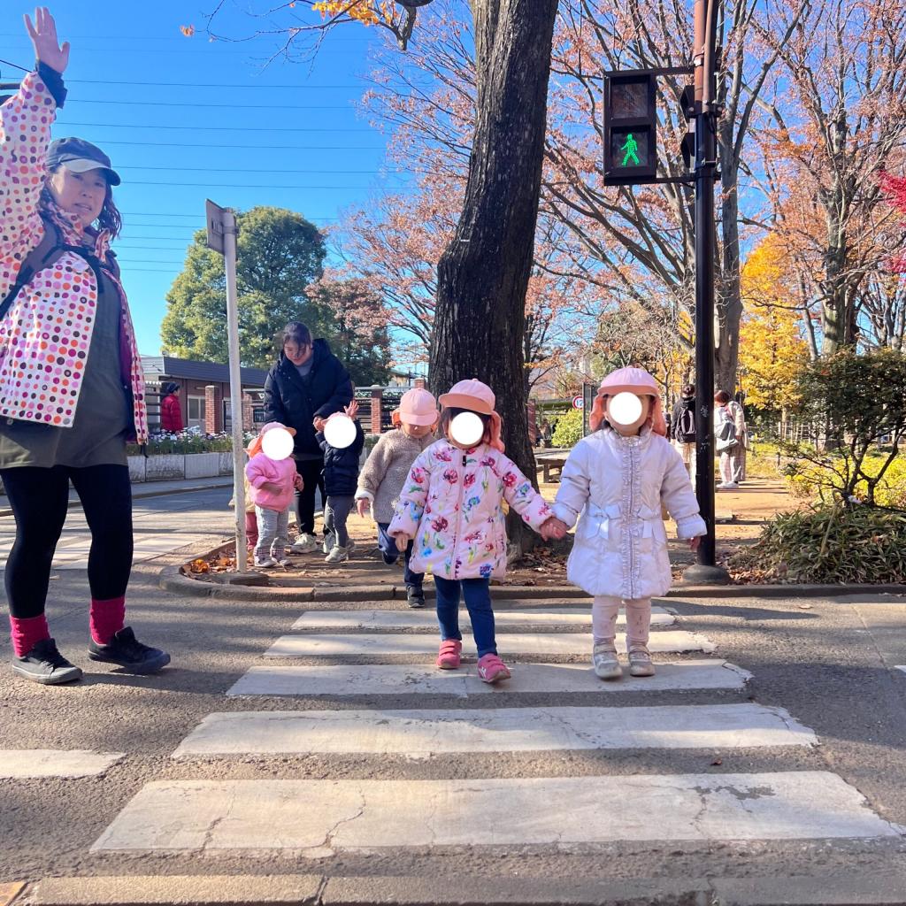 大泉交通公園で遊びました!