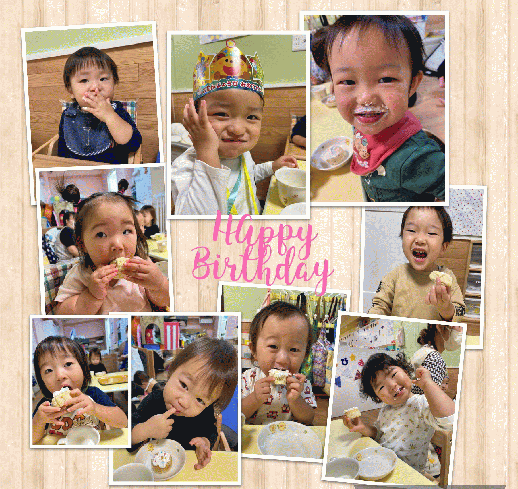 お誕生日会・:*+.