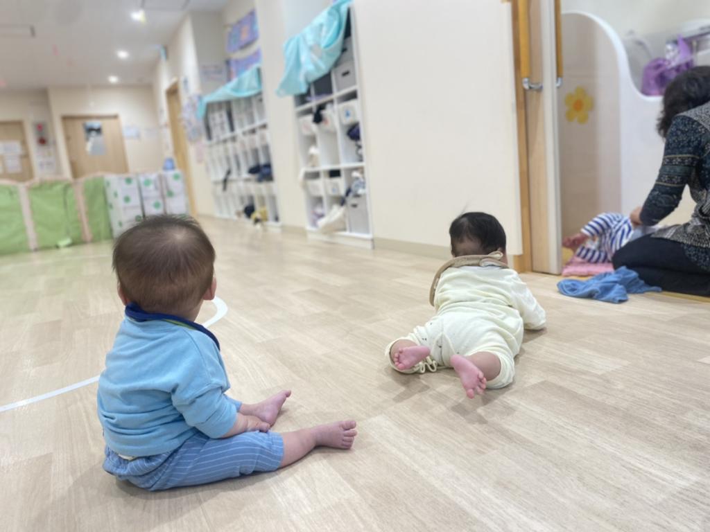 トイレの順番待ち♪