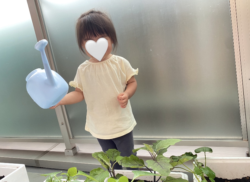 水やりはお当番さんのお仕事♪