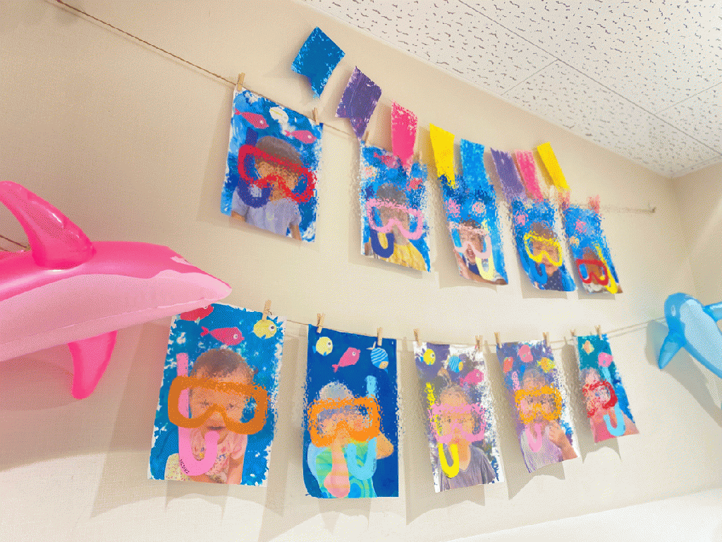 水中眼鏡作品☆