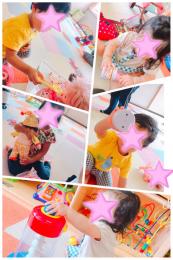 歩いて児童館へ!!!