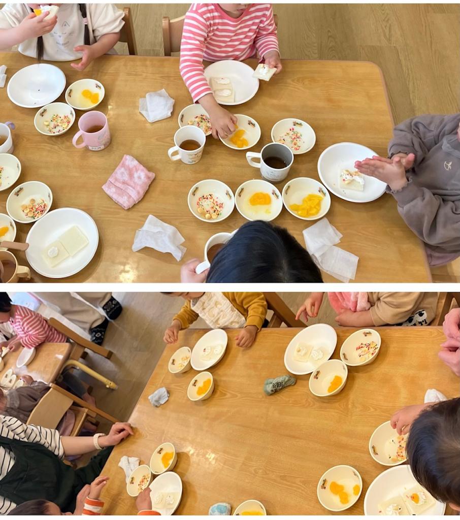 おやつパーティ