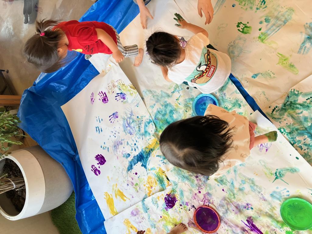 フィンガーペイント