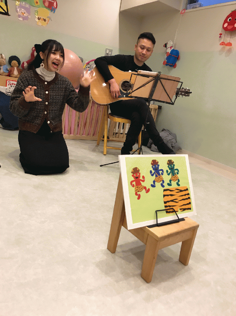 今日は音楽がありました♪