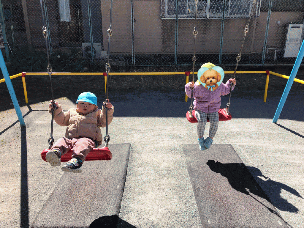 ほんじん児童遊園に行きました♪