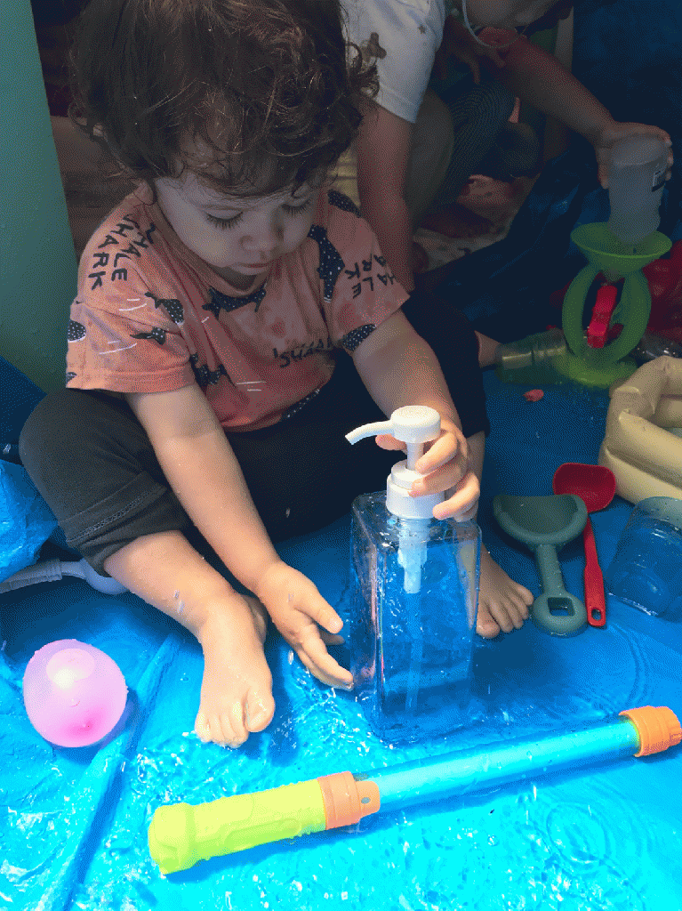 水遊びです♪