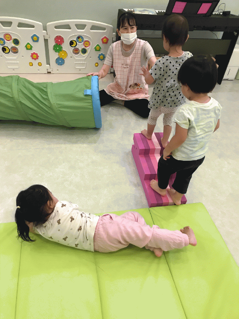 運動遊びをしました☆