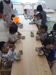 お昼ごはんおいしいー