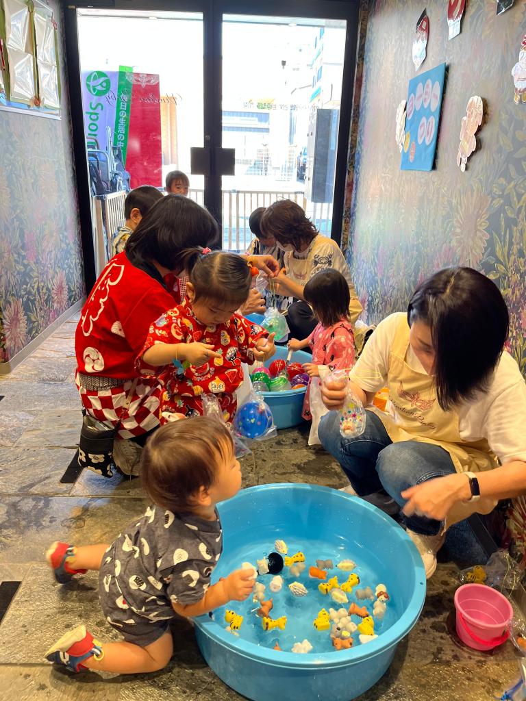 立川市人気の保育園～夏祭り～