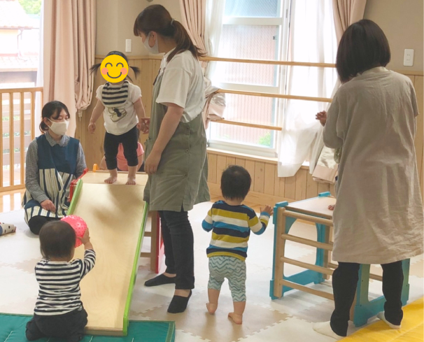 大府園に新しい室内遊具が加わりました!