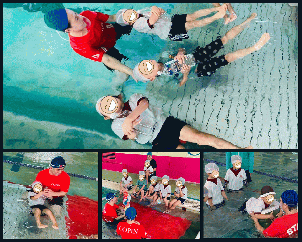 水の事故を防ぐ!☆着衣水泳に挑戦しました。