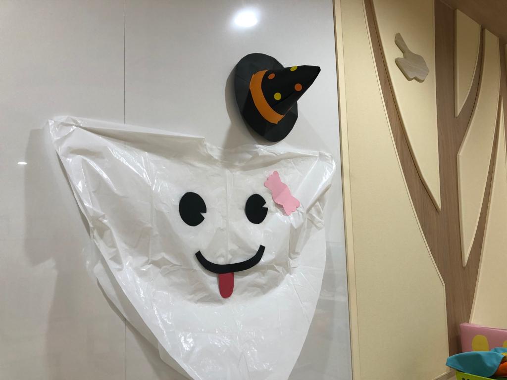 ハロウィン準備中　2021年10月