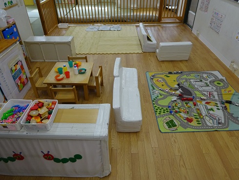 室内遊びの様子